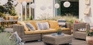 Create An Outdoor Living Room With Rattan