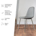 Novara 100cm Round Black Leg Dining Table & 2 Black Corona Black Leg Chairs
