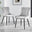 2x Nora Light Grey Velvet Dining Chairs Black Legs