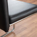 Arezzo Large Extending Dining Table and 8 Black Lorenzo Chairs