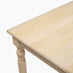 Aalto Whitewashed Wood Dining Table 6 Beige Belgravia Chairs