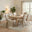 Aalto Rectangle White Oak Wood 6-8 Seater Dining Table
