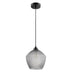 Abigail Smoky Grey Glass Pendant Ceiling Light