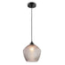 Abigail Smoky Grey Glass Pendant Ceiling Light