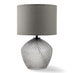 Abigail Smoky Grey Glass Table Lamp