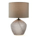 Abigail Smoky Grey Glass Table Lamp