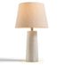 Agatha White Ceramic Table Lamp