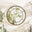 Alnwick Bronze Medium Round Window 70cm Garden Mirror