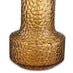 Amber Orange Glass Table Lamp