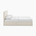 Amelie Cream Fabric Ottoman Double Bed Frame