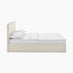 Amelie Cream Fabric Ottoman King Size Bed Frame