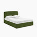 Amelie Green Velvet Ottoman King Size Bed Frame