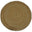 Amir Natural Jute Round Rug 90cm