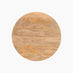 Andes Round Light Oak Wood Set of 3 Nesting Coffee Tables