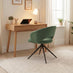 Anika Green Fabric Swivel Office Chair