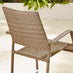 Antigua Beige Rattan 4 Seat Round Table Garden Dining Set