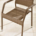 Antigua Beige Rattan 4 Seat Round Table Garden Dining Set