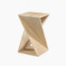 Ararat Square Light Oak Wood Side Table