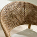 Asa Wood & Wicker 6 Seat Garden Dining Set