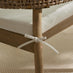 Asa Wood & Wicker 4 Seat Garden Dining Set