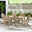 Asa & Hamburg Wood 6 Seat Garden Dining Set