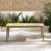 Asa Wood & Wicker 4 Seat Garden Dining Set