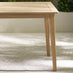 Asa Rectangular Wood 6 Seat Outdoor Dining Table