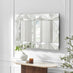 Atlas Vintage Style Long Rectangle 120x80cm Mirror