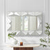Atlas Vintage Style Long Rectangle 120x80cm Mirror