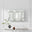 Atlas Vintage Style Medium Rectangle 90x60cm Mirror