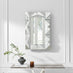 Atlas Vintage Style Medium Rectangle 90x60cm Mirror