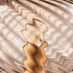 Aurelia Small Brown Glass Touch Dimmable Table Lamp
