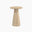 Axis Round White Oak Wood Side Table