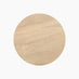 Axis Round White Oak Wood Side Table