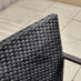 Algarve Black Rattan 2 Seat Garden Bistro Set