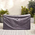 Algarve Black Rattan 2 Seat Garden Bistro Set