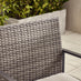 Algarve Grey Rattan 2 Seat Garden Bistro Set