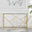 Amalfi Gold Chrome Console Table