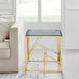 Amalfi Square Gold Side Table