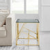 Amalfi Square Gold Side Table