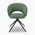 Anika Green Fabric Swivel Office Chair