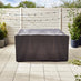 Antigua Grey Rattan 6 Seat Garden Dining Set