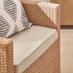 Arizona Beige Rattan 4 Seat Garden Sofa & Chairs Set