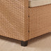 Arizona Beige Rattan 4 Seat Garden Sofa & Chairs Set