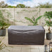Arizona Grey Rattan 4 Seat Garden Sofa & Chairs Set
