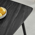 Asti Grey Marble Ceramic Top Dining Table & 4 Grey Asti Chairs
