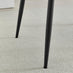 Asti Grey Marble Ceramic Top Dining Table & 4 Grey Asti Chairs