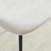 2x Asti Cream Linen Effect Dining Chairs