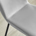 Asti Grey Marble Ceramic Top Dining Table & 4 Grey Asti Chairs