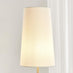 Astrid White and Rattan Floor Lamp